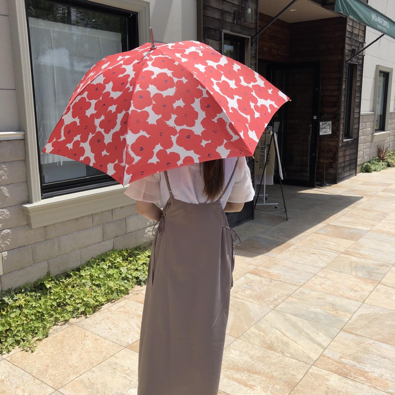 傘／日傘／雨傘／晴雨兼用／花柄／お洒落／晴れ／雨／雑貨屋／津山