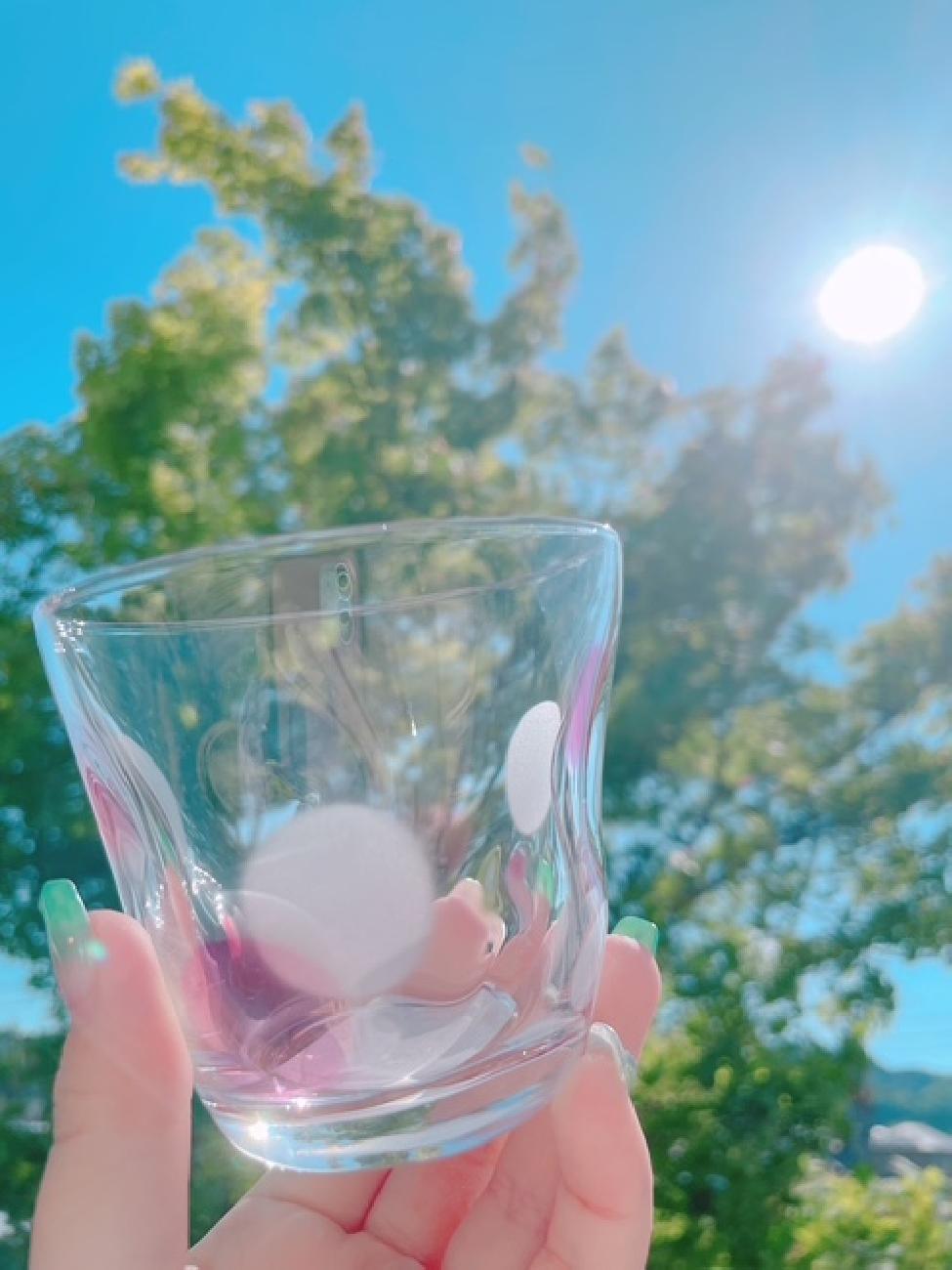 グラス／ガラス／ガラス食器／涼／食卓／夏の食卓／お洒落／涼しい／冷たい飲み物／お酒／ソフトドリンク／お茶／津山／岡山／雑貨屋／津山のお出かけスポット／津山市／岡山県お出かけスポット
