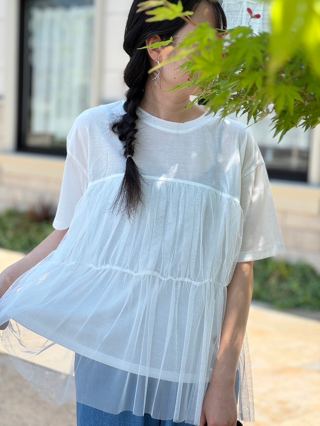 夏服／ビスチェ／Tシャツ／チュール／セットアップ／デニム／ワンピース／トレンド／大人可愛い／ファッション／服／レディース／おしゃれ／可愛い／津山お出かけ／岡山観光／津山／岡山／雑貨屋