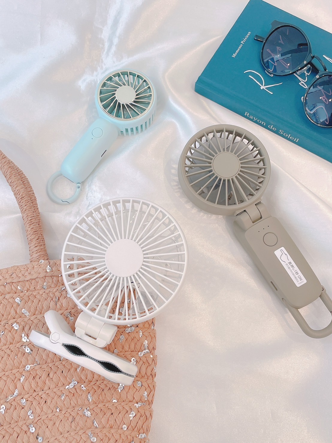 ハンディファン／どれにする／おしゃれ／必需品／機能性／デザイン性／使える／夏の贈り物／お出かけ／津山／岡山／雑貨屋