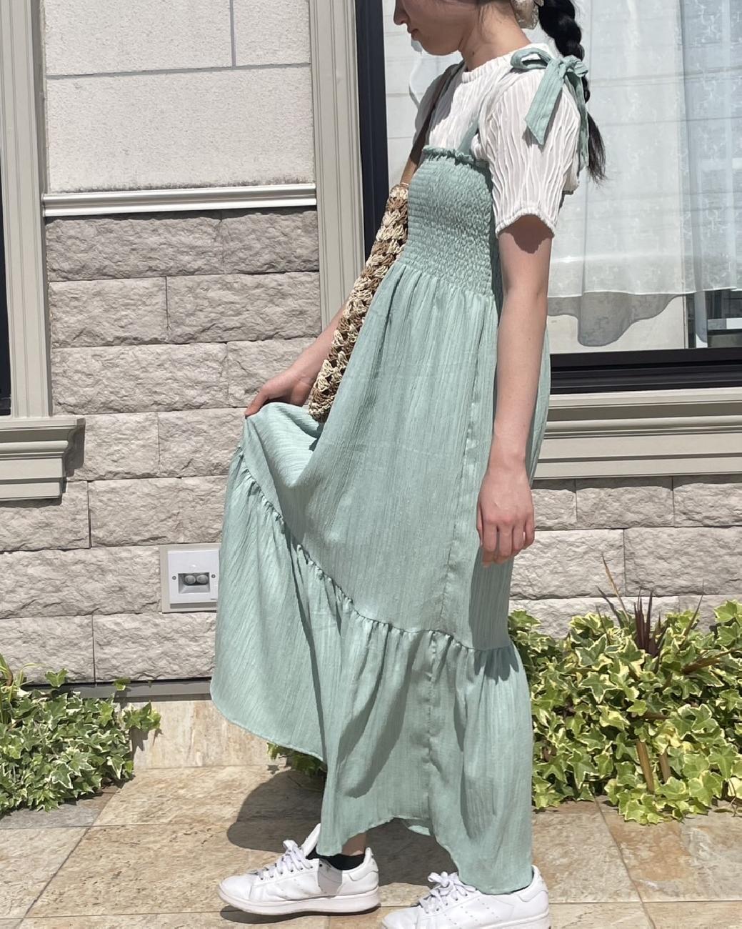 夏服／夏のお出かけ／ファッション／服／大人可愛い／大人カジュアル／レース／デニム／ワンピース／刺繍／シャツ／津山お出かけ／津山観光／岡山お出かけ／岡山観光／大人可愛いコーデ／夏コーデ／夏のお洒落／大人可愛いファッション／津山／岡山／雑貨屋