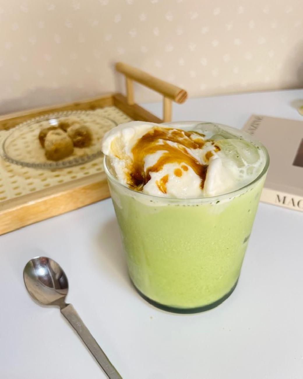 ミルクでつくる宇治抹茶ラテ／つぼ市製茶本舗／お茶／本格／簡単／牛乳／豆乳／ラテ／おいしい／抹茶好き／手軽／おうちカフェ／HOT／ICE／アレンジ／アレンジ豊富／無添加／種類豊富／自分好みにできる／津山／岡山／雑貨屋