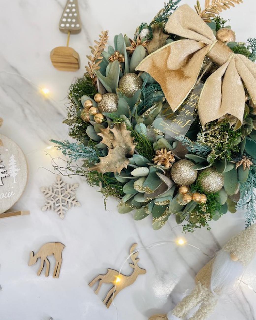 リース／ツリー／ナチュラルリース／クリスマス／クリスマスリース／飾り／インテリア／クリスマスツリー／オブジェ／大人可愛い／津山／岡山／雑貨屋