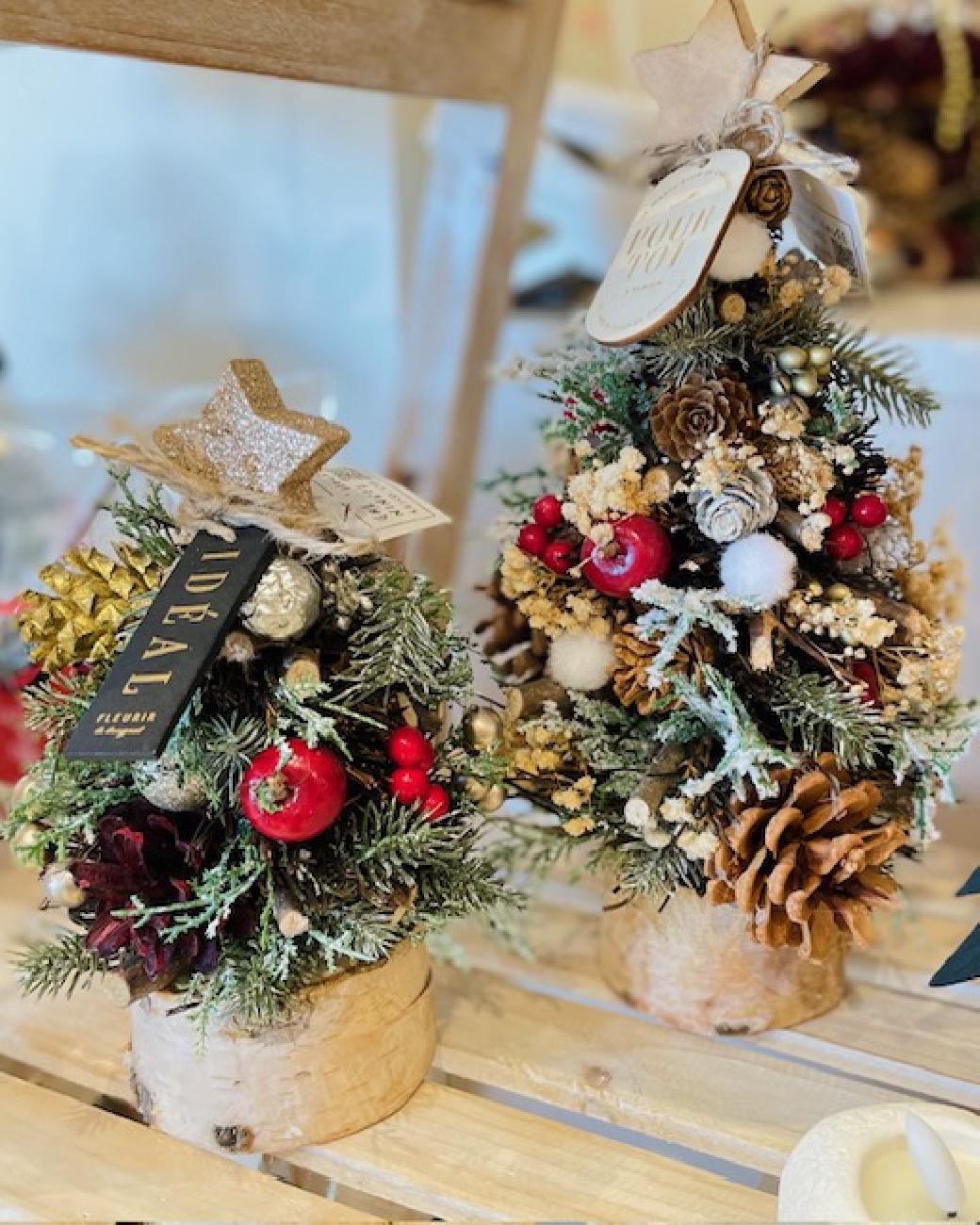 リース／ツリー／ナチュラルリース／クリスマス／クリスマスリース／飾り／インテリア／クリスマスツリー／オブジェ／大人可愛い／津山／岡山／雑貨屋