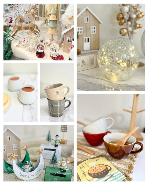 大人可愛い／冬／インテリア／小物／置物／オブジェ／お洒落／ガラス／透明／クリア／ライト／食器／陶器／マグ／食卓／季節感／津山／岡山／雑貨屋