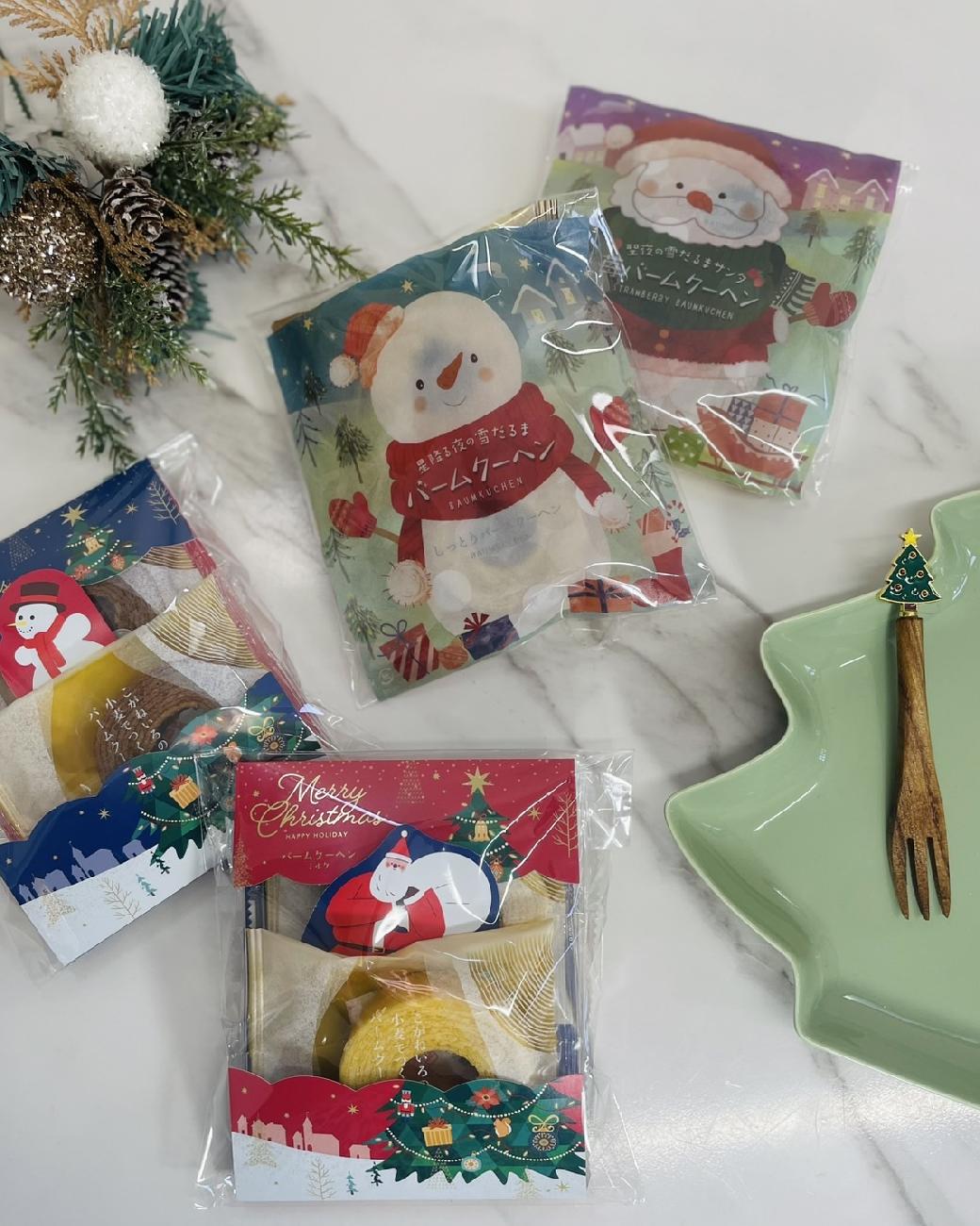 ギフト／クリスマス／クリスマスパッケージ／季節限定／プチギフト／手土産／サンタ／雪だるま／津山／岡山／雑貨屋