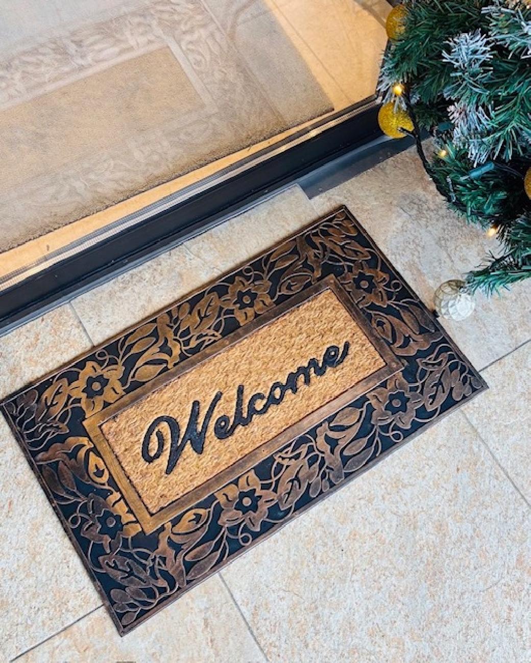 コイヤーマット／玄関マット／汚れを防ぐ／PVCマット／天然素材／お洒落／新年／新しい／買い替え／雪／泥／汚れ／清潔に／津山／岡山／雑貨屋