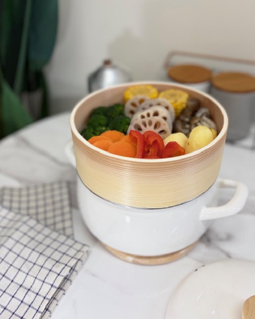 富士ホーロー／大きいサイズ／新入荷／蒸し料理／セイロ／鍋／新生活／贈り物／新築祝い／結婚祝い／大人気／SNSで話題／津山／岡山／雑貨屋