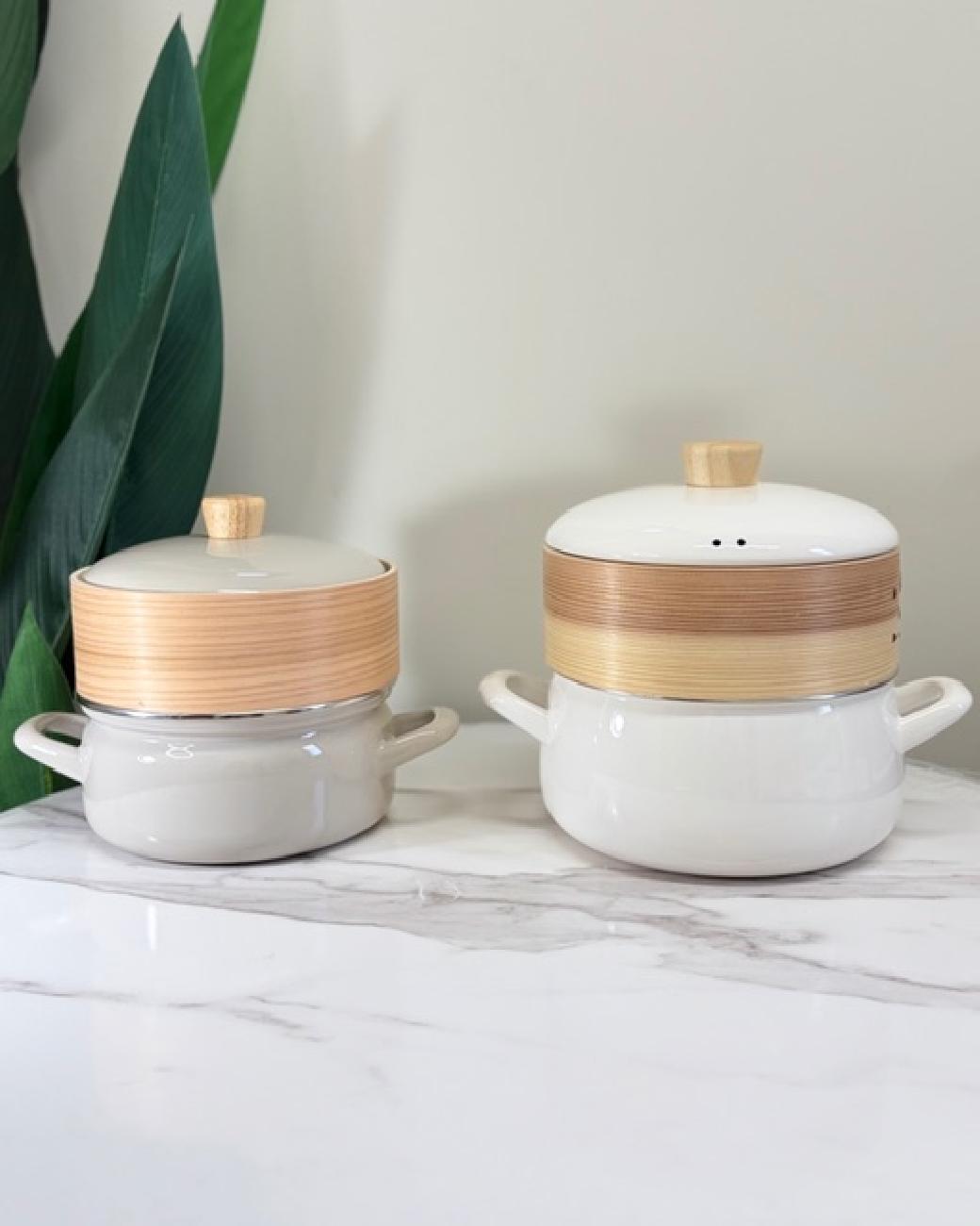 富士ホーロー／大きいサイズ／新入荷／蒸し料理／セイロ／鍋／新生活／贈り物／新築祝い／結婚祝い／大人気／SNSで話題／津山／岡山／雑貨屋