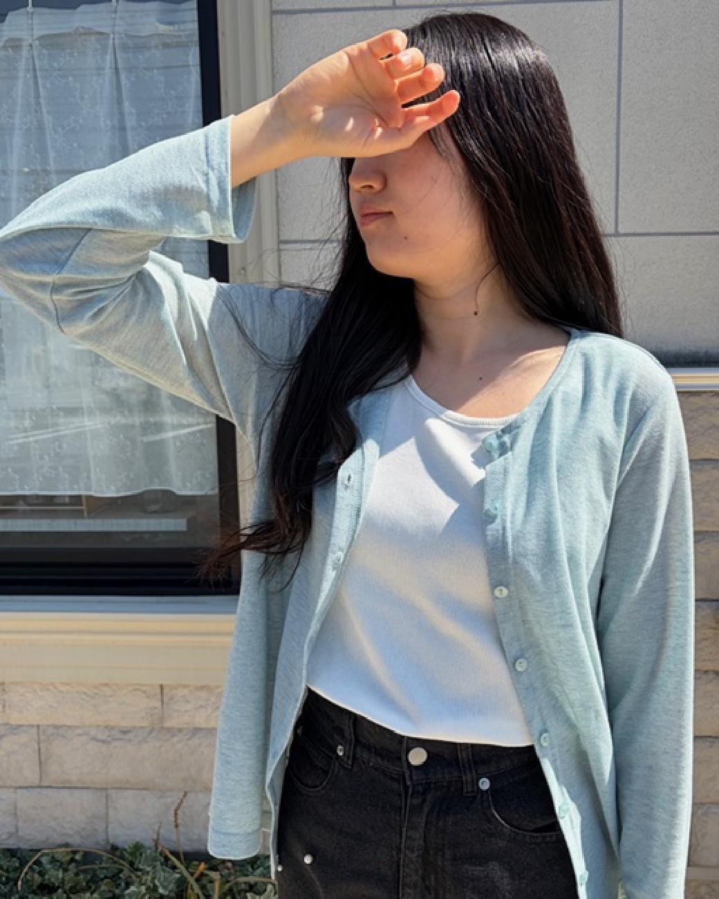 UV対策／紫外線対策／UVケア／着る紫外線ケア／冷え対策／冷房対策／大人可愛い／カラー展開豊富／軽やか／おしゃれ／カーディガン／UVカーディガン／津山／岡山／雑貨屋