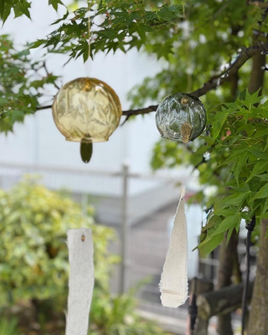 風鈴／ふうりん／夏／インテリア／夏の音／涼／夏の風物詩／日本の夏／癒し／縁側／津山／岡山／雑貨屋