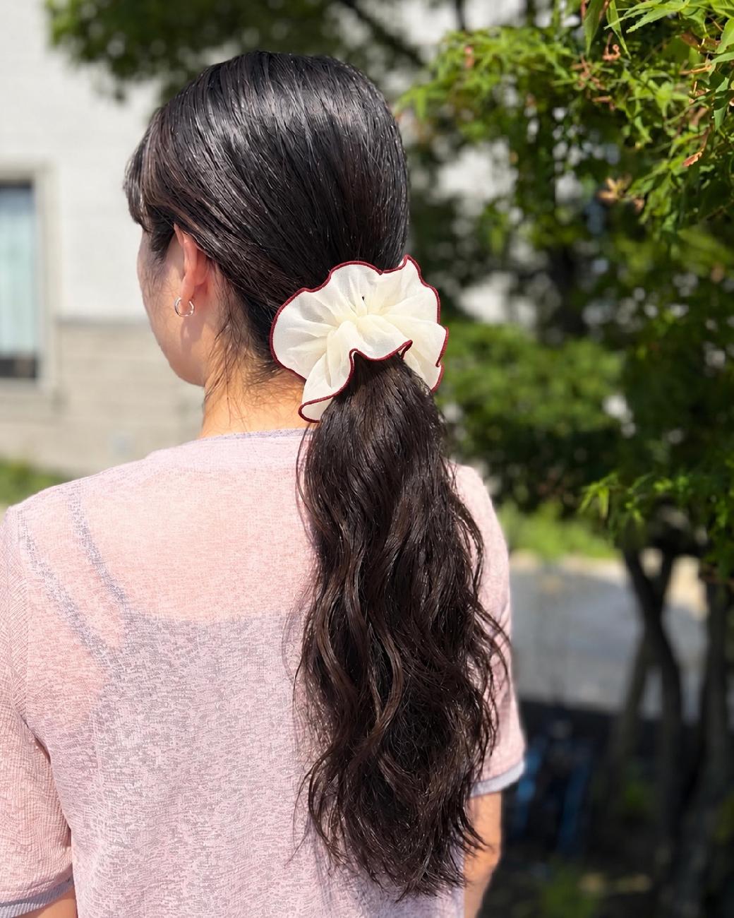 アクセサリー／ヘアアクセサリー／ヘア／ヘアアレンジ／おしゃれ／夏
